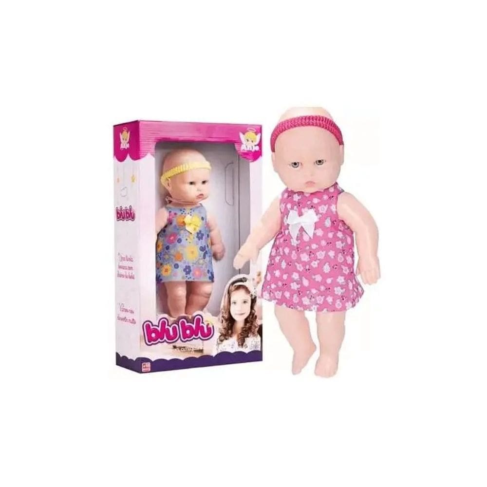Boneca Blu Blu 34cm Anjo Brinquedos