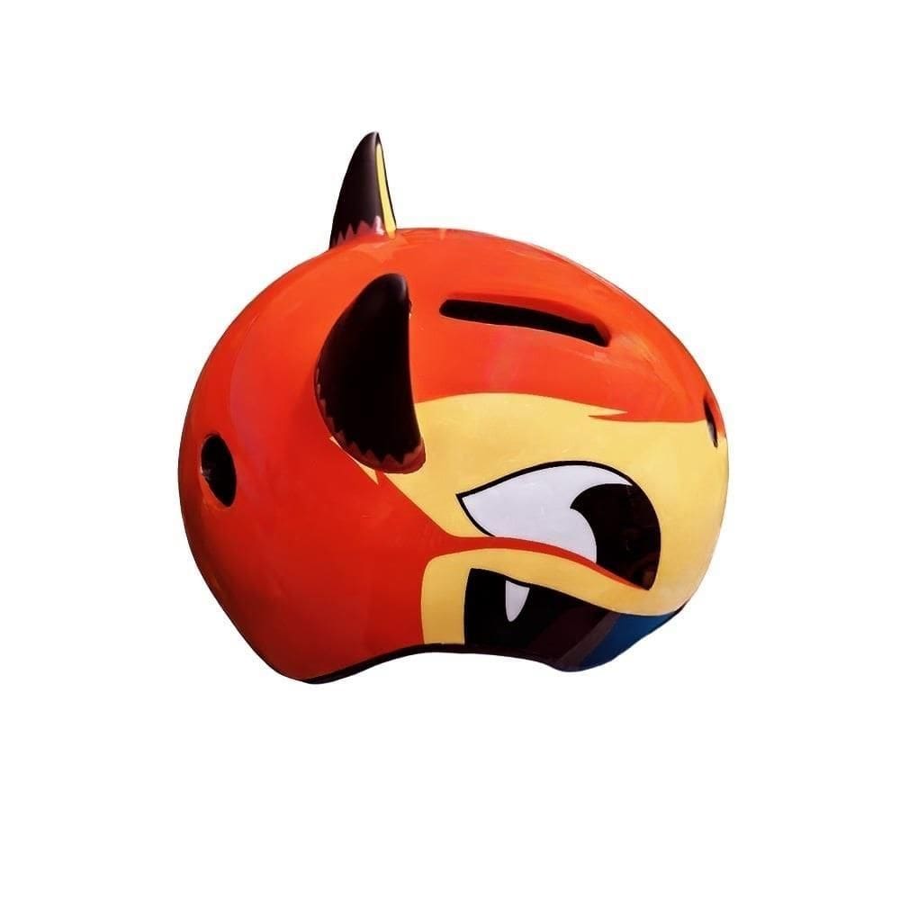 Capacete Raposa Baby Tamanho P (52-56cm) Inmold Infantil Laranja