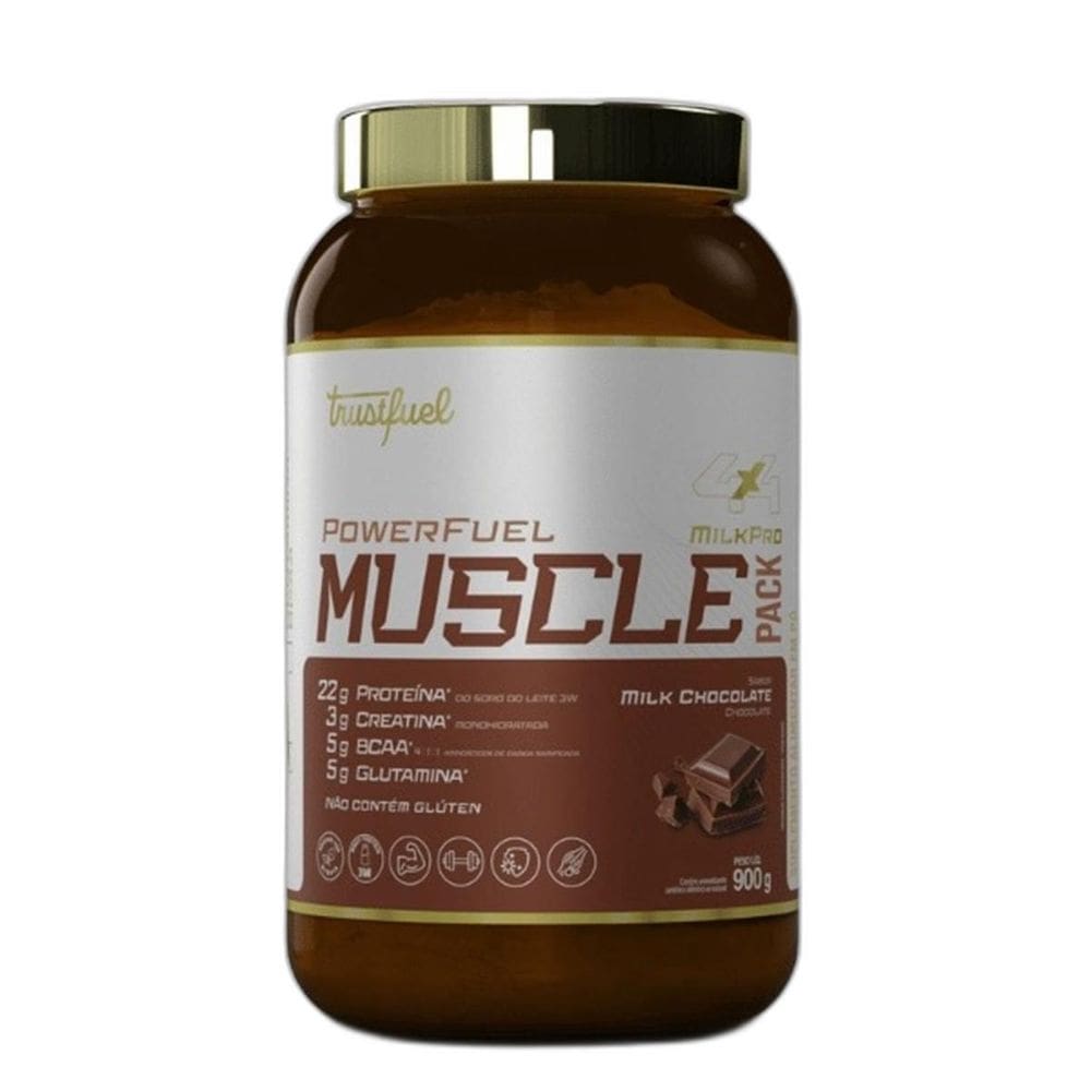 Muscle Pack 3W Chocolate 900G Trustfuel