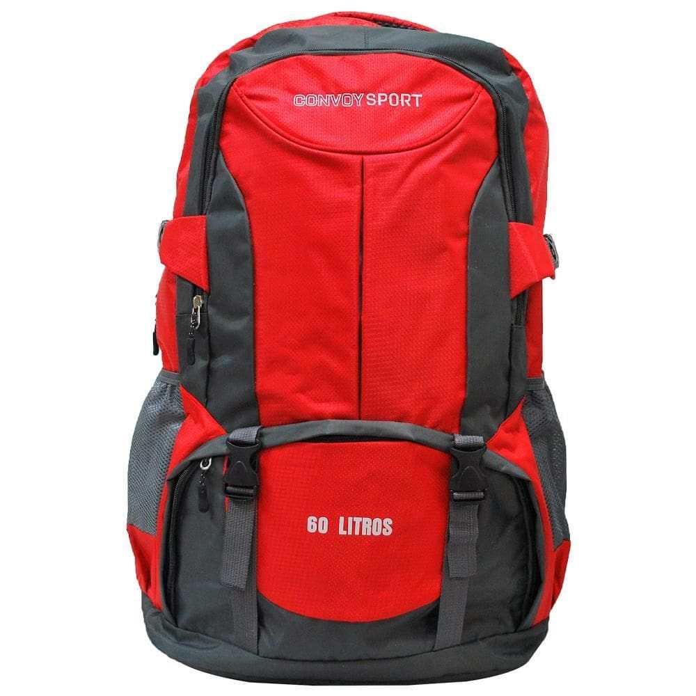 Mochila Esportiva Caminhada Camping 45L Poliéster Convoy