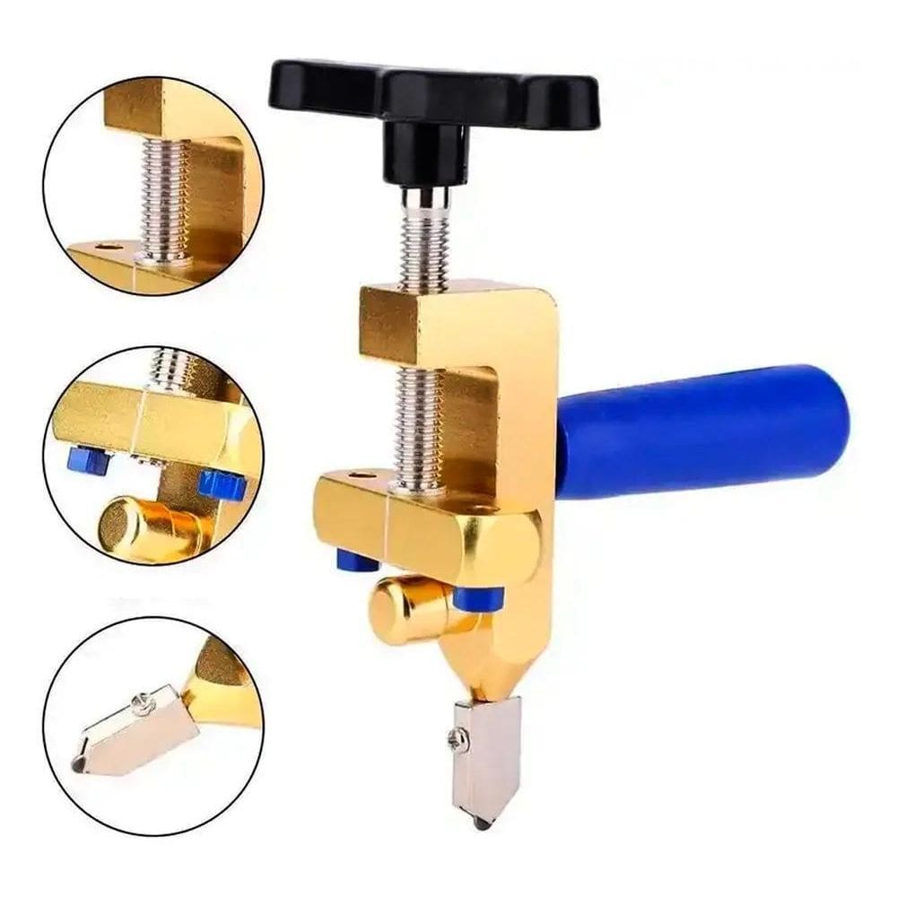 2X Cortador De Piso, Vidro, Cerâmica Manual Portátil