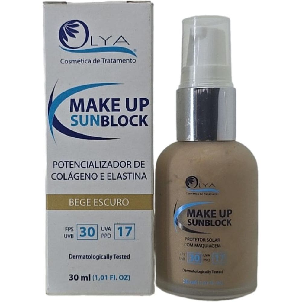 Protetor Solar Tonalizante Facial Fps30 Bege Escuro 30Ml