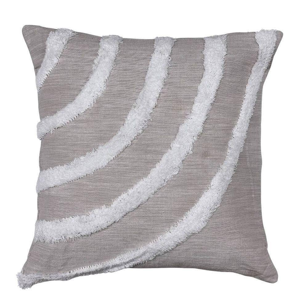 Capa De Almofada Fuzzy Boho Nude