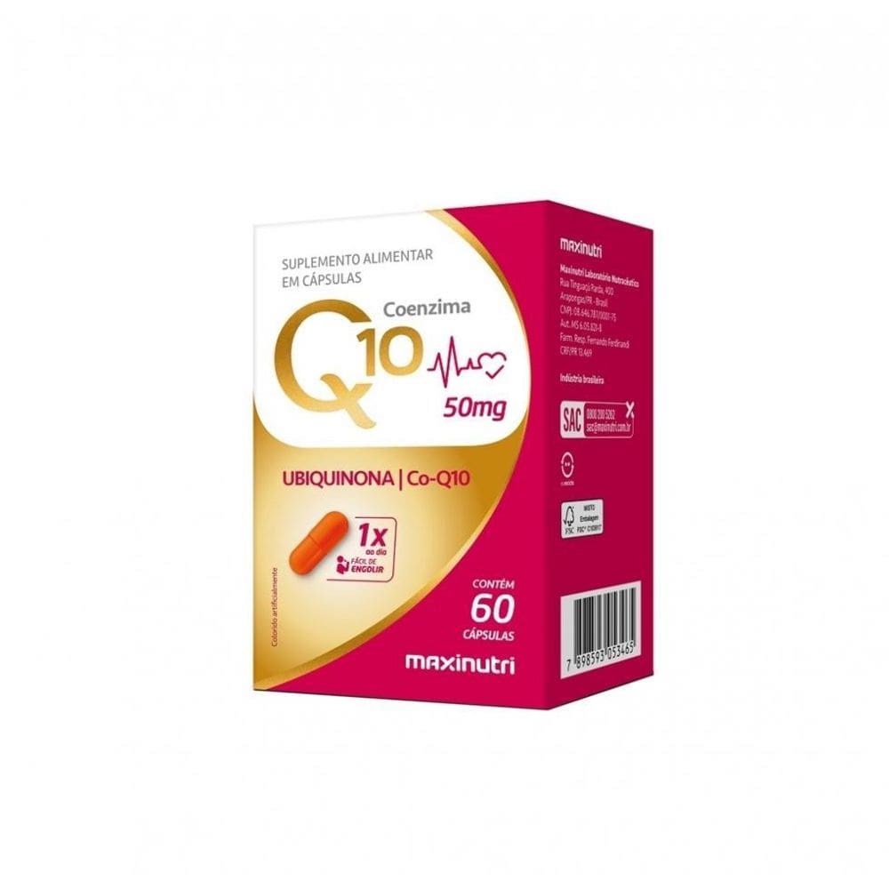 Coenzima Q10 Gold - 50Mg 60Caps - Padrão: Único