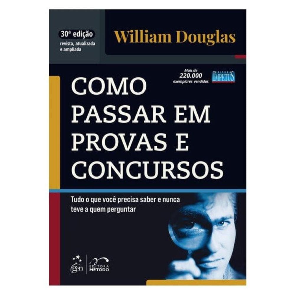 Como Passar Em Provas E Concursos - 30ª Edição 2026