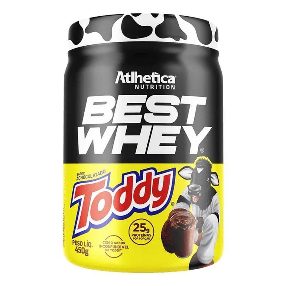 2X Best Whey 450 G Toddy Atlhetica Nutrition Sabor Sem Sab