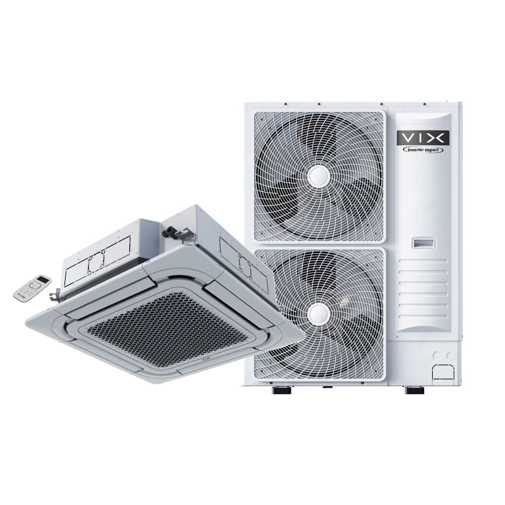 Ar Condicionado Split Cassete Inverter Vix 55000 BTU/h Quente e Frio AUC-55UR2RKA – 220 Volts