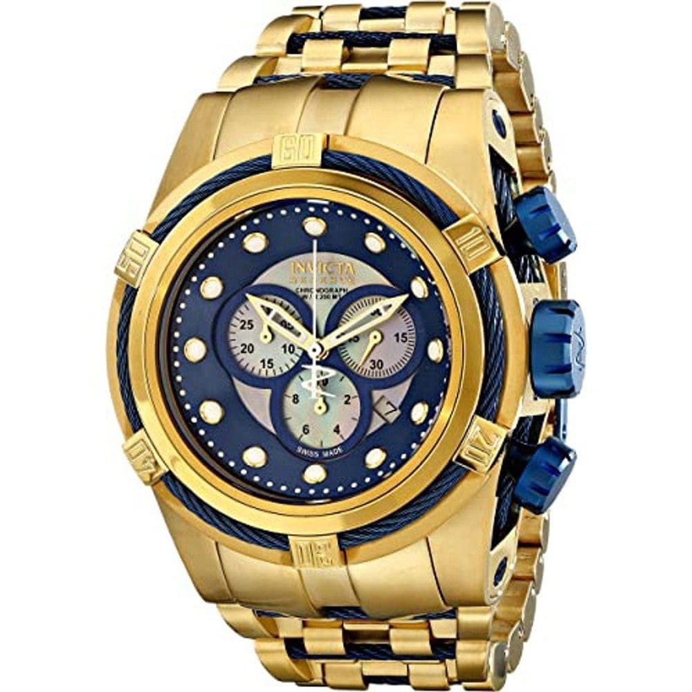 Relógio Invcta Bolt Zeus 12742 Ouro18K Confira