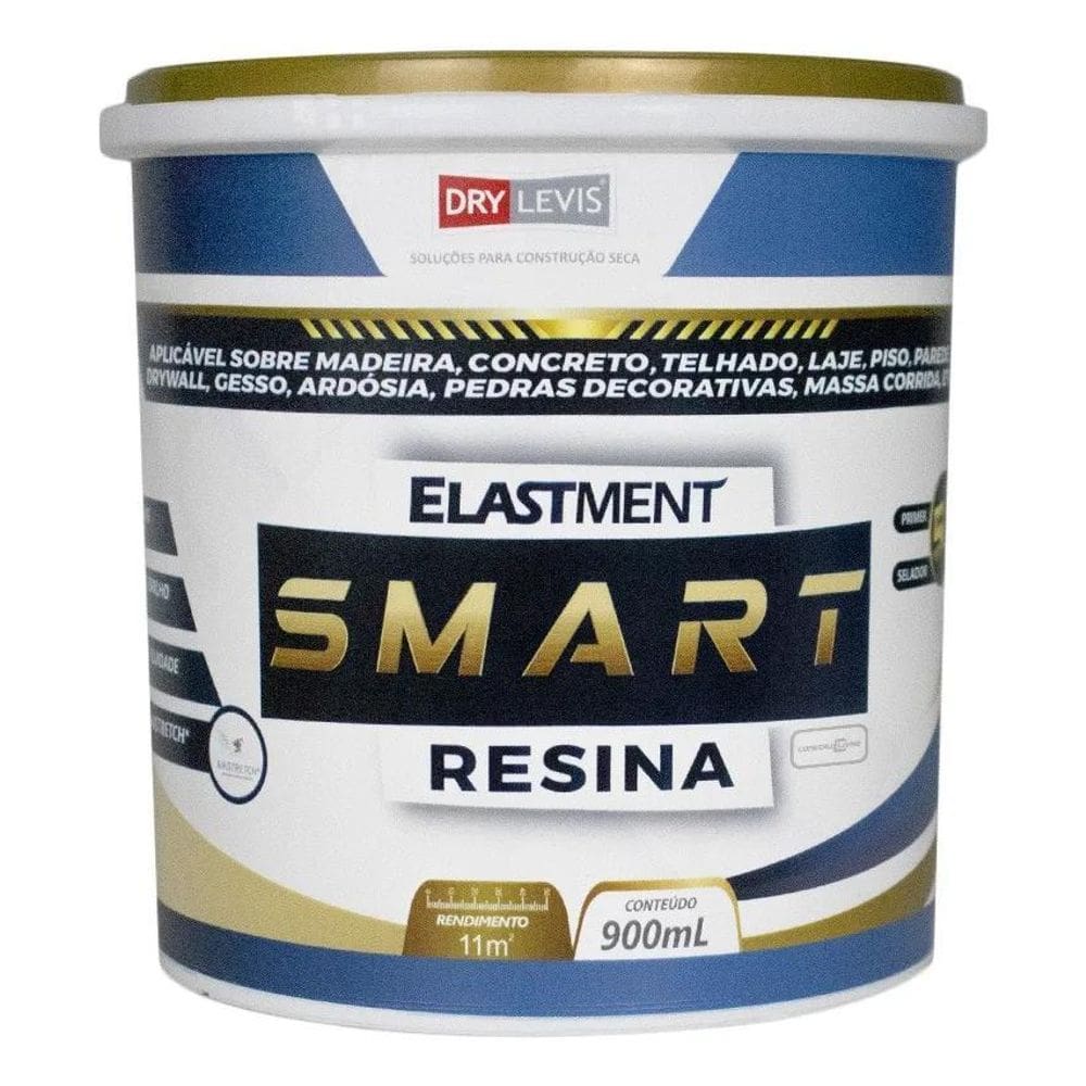 2X Dry Levis Smart Resina 900 Ml Base D`Água Incolor 5 Em 1