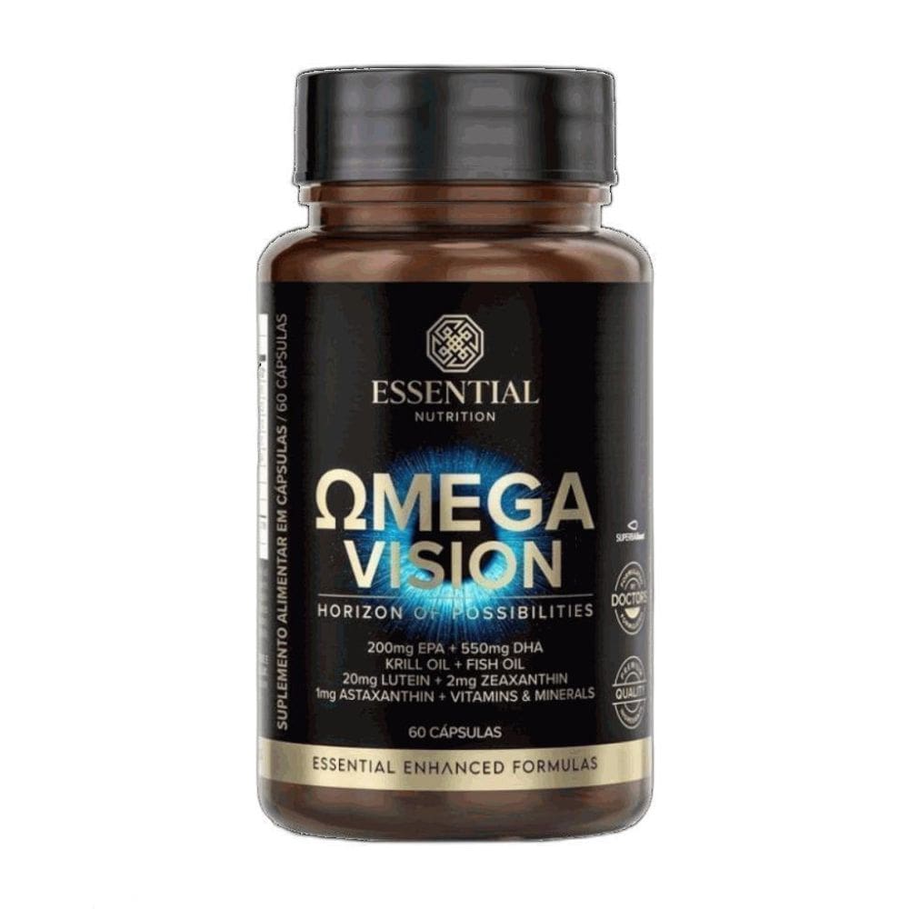 Omega Vision  60 Caps  - Padrão: Único