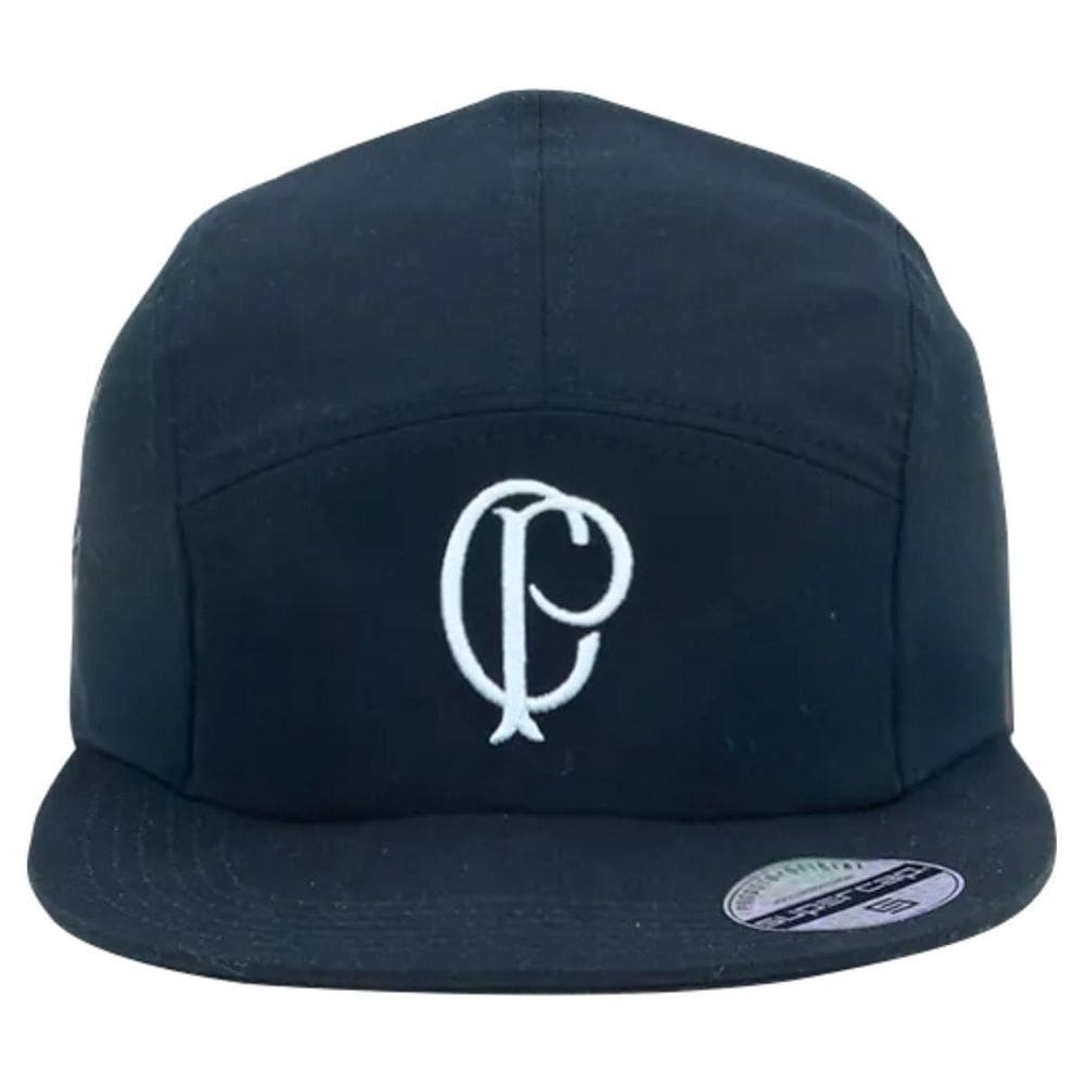 Boné Corinthians Five Panel Supercap Preto