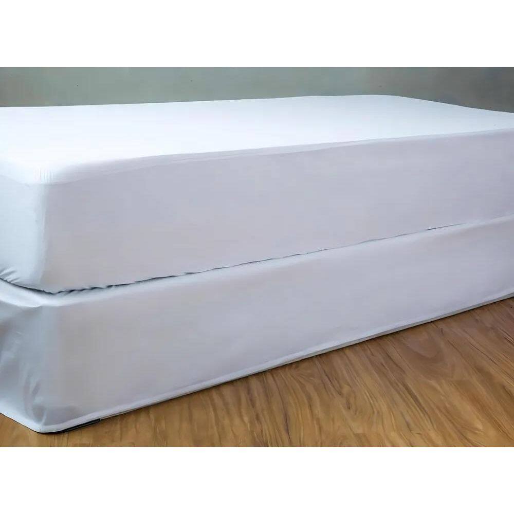 2X Capa De Colchão Protetor Solteiro Impermeável Antiácaro