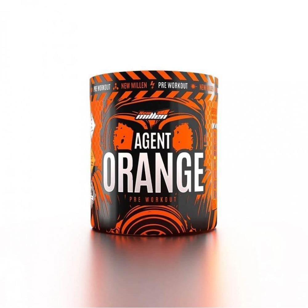 Agent Orange Pre Workout 250G - Sabor: Tangerina Com Morango