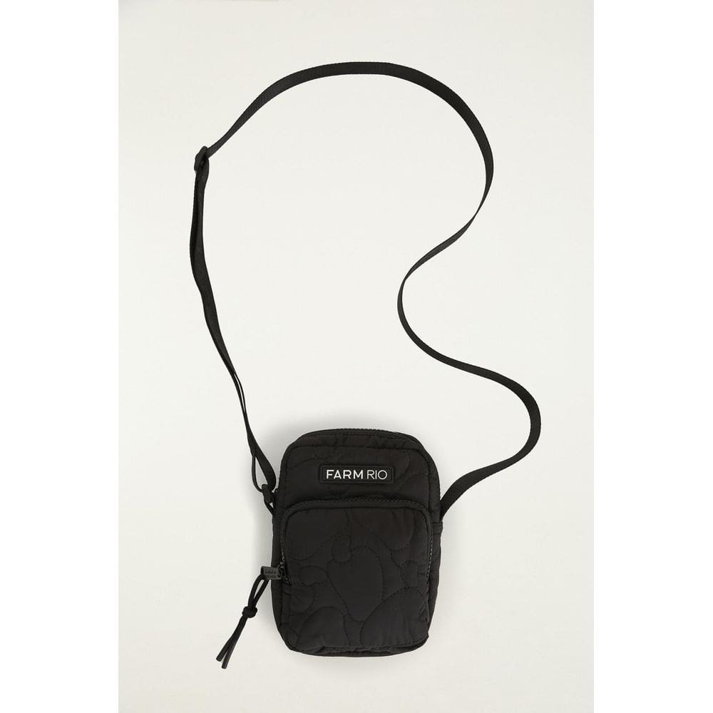 Bolsa Farm Da Gema Puffer Preta