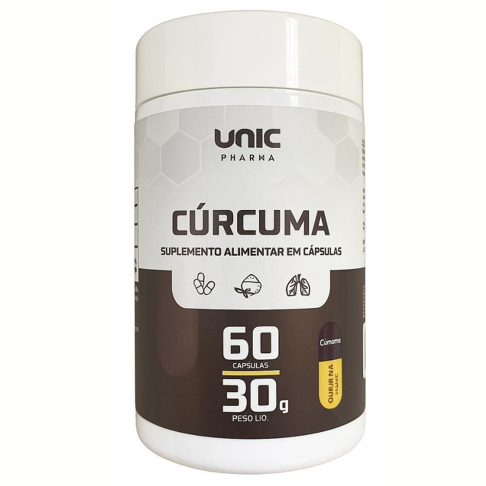 Cúrcuma Longa C/60 Cápsulas - Unic Pharma