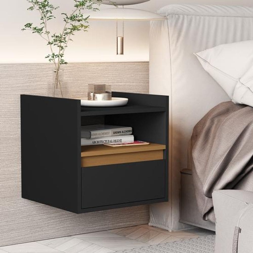 Mesa Cabeceira Suspensa Porta Medina Plus Cores Comprar