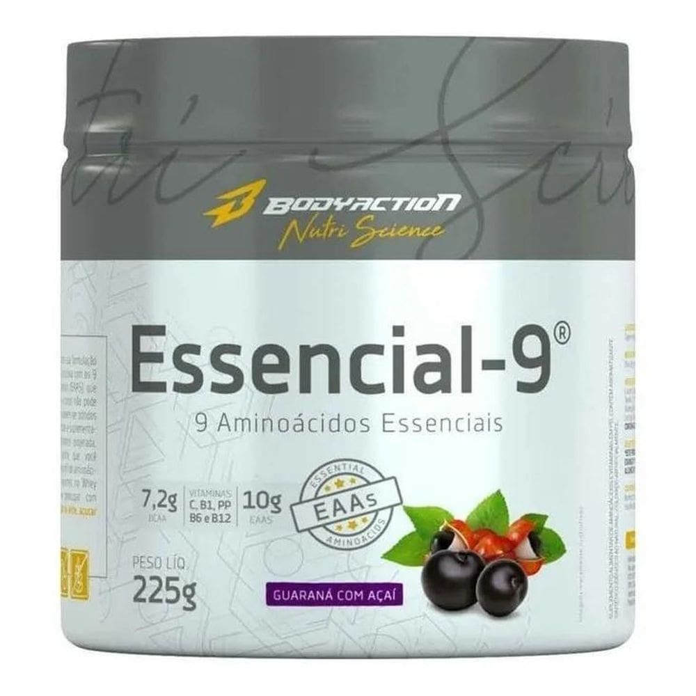 2X Suplemento Em Pó Bodyaction Nutri Science Essencial 9 Ami