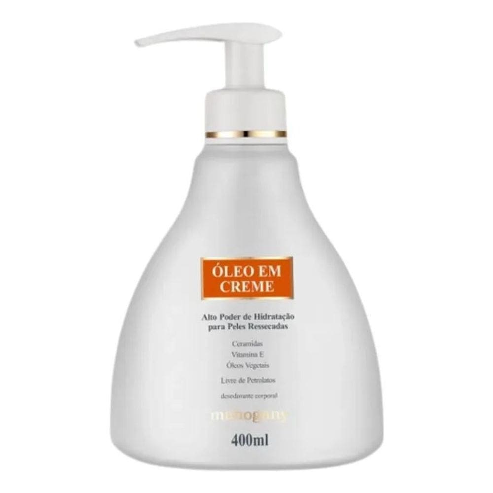 2X Mahogany Óleo Em Creme Pós Banho Desodorante Corporal 400