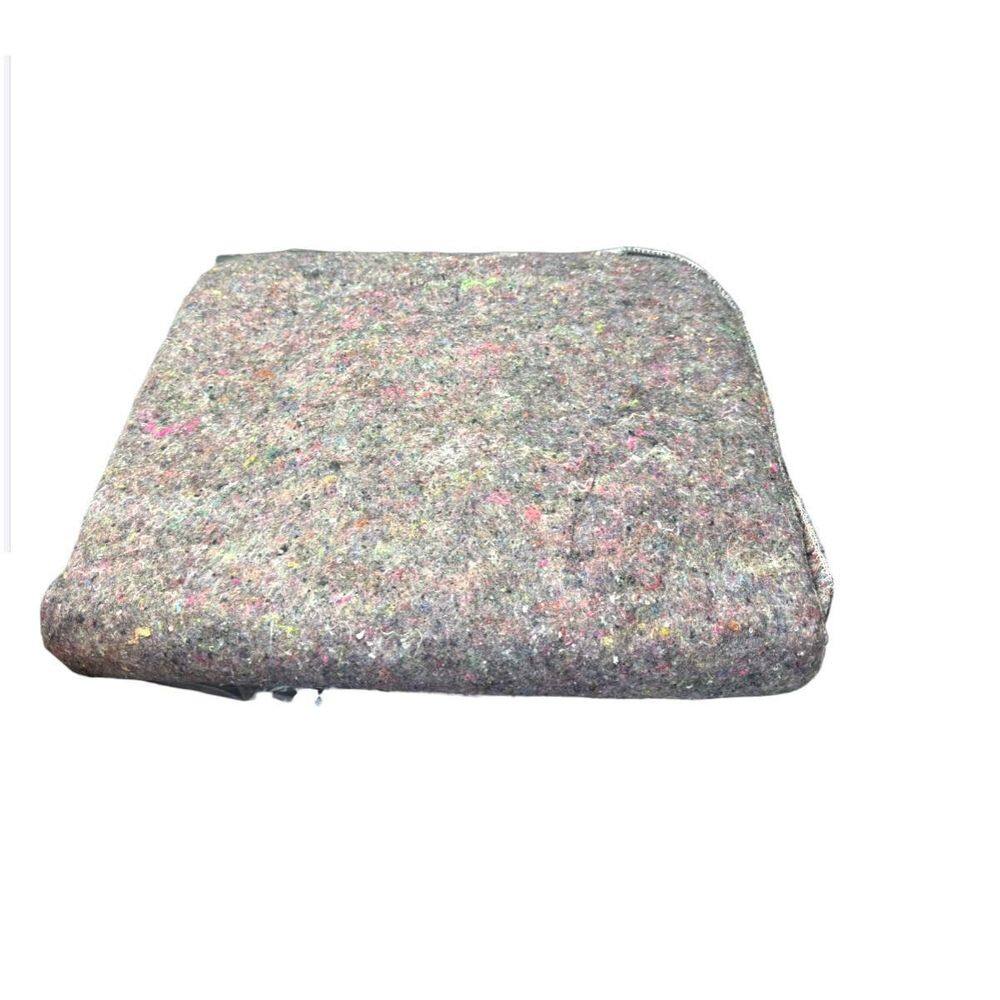 Kit 4 Cobertor Quente Popular Doação Casal Cinza 160X190Cm