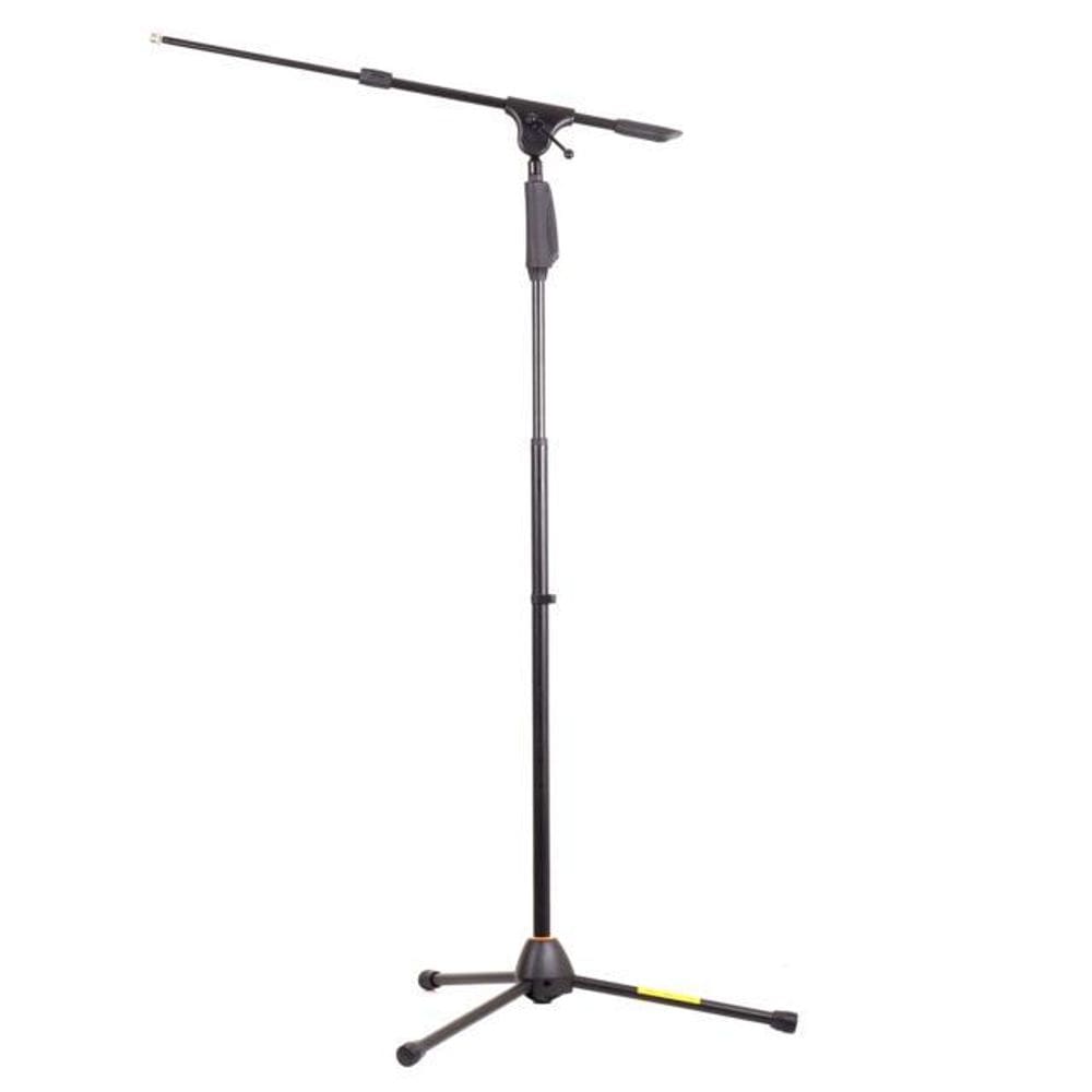 Tripé,Suporte P/Microfone C/Gatilho  Reto/Girafa ,Aço,Preto