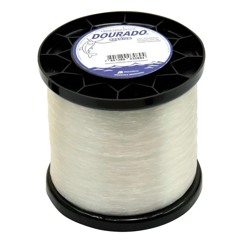 Linha Pesca Mazzaferro Dourado 250G: Resiste - 0.25Mm Branco