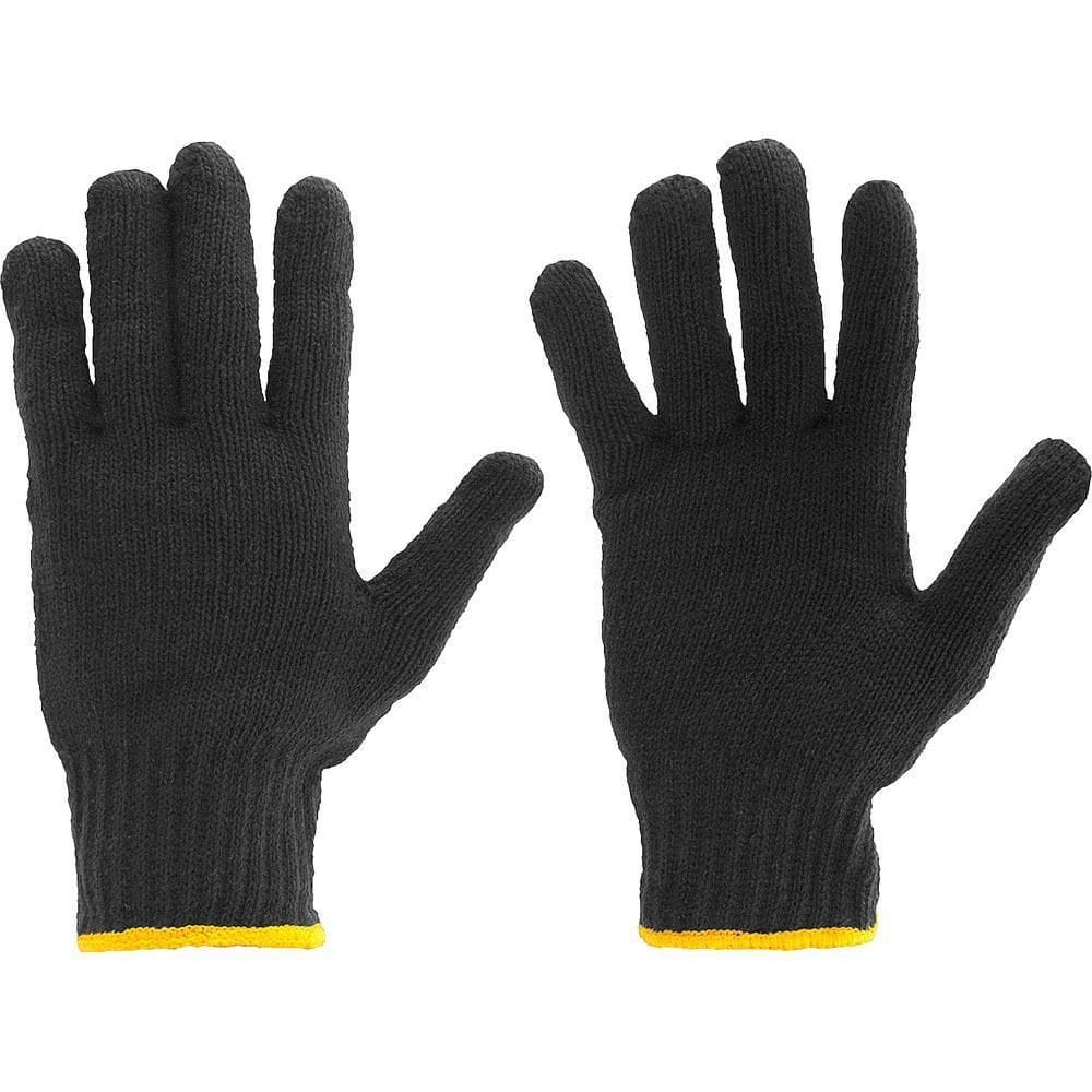 Luva De Malha 3 Fios Lmv 3 Preta Encartelada Vonder