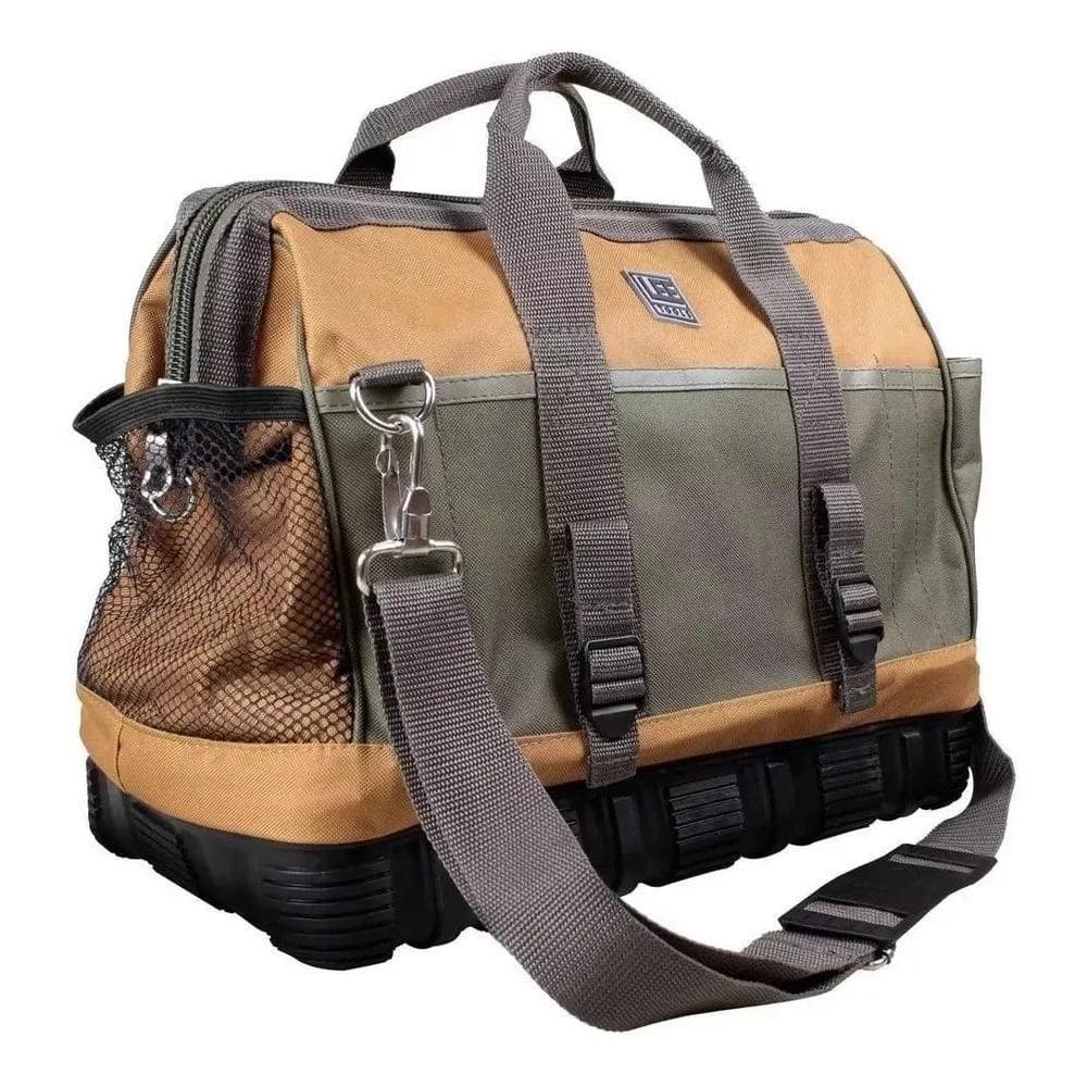 2X Bolsa Ferramentas Maleta Fundo Borracha Mala