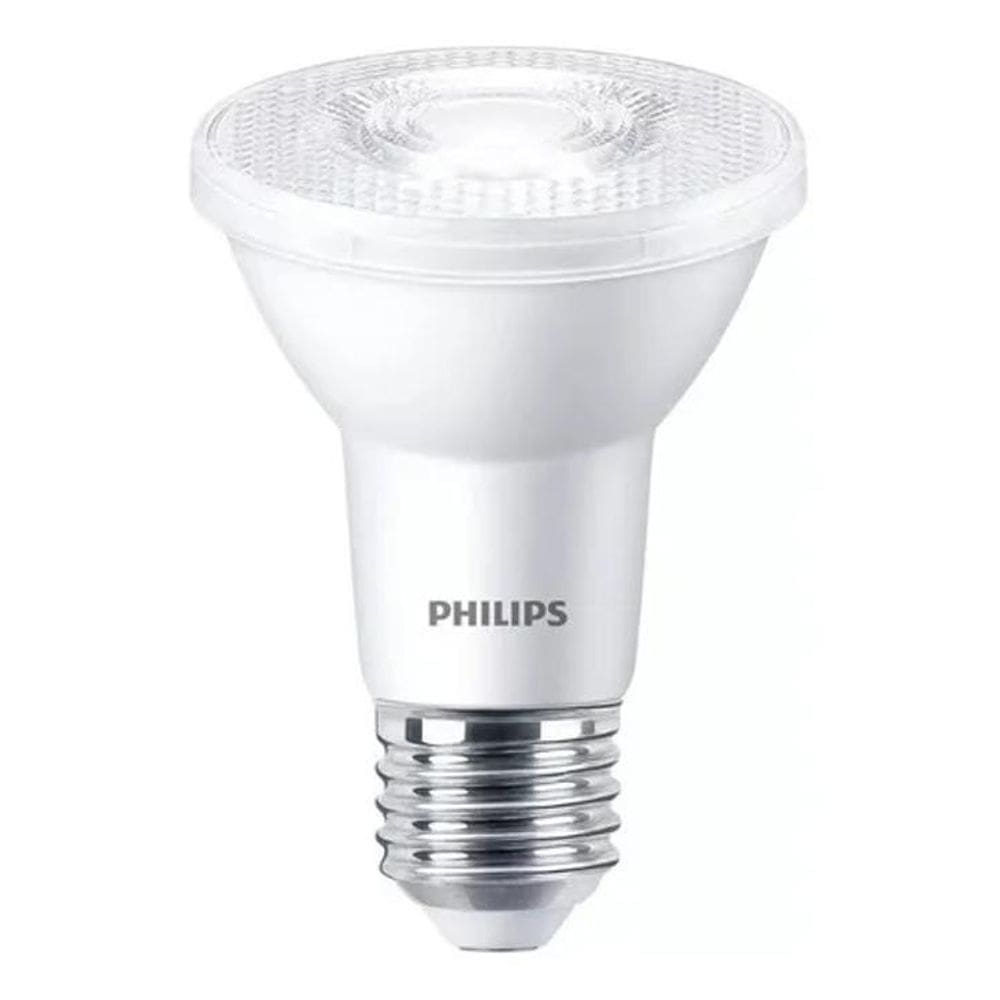 2X Philips Par20 Lampada Led 4,9W 525Lm Philips 2700K Amarel