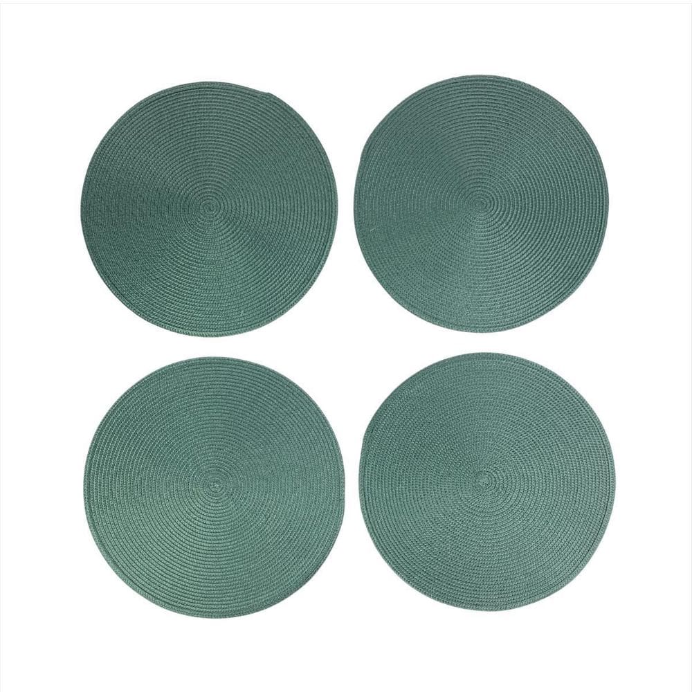 Descanso De Pratos 4 Unidades 38Cm Jogo Americano Redondo