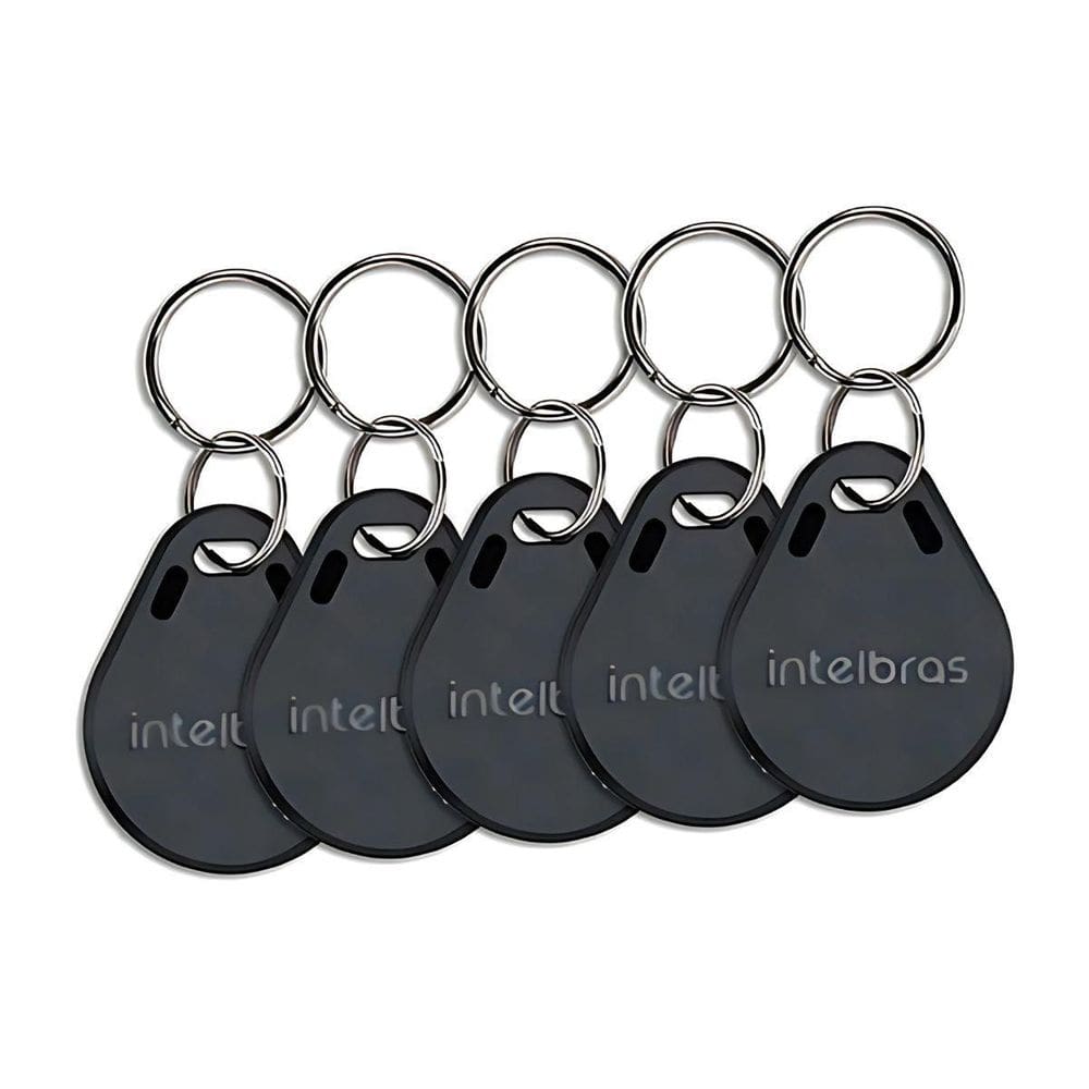 Chaveiro Aproximação Th1000 125Khz Rfid Intelbras 5 Unidades