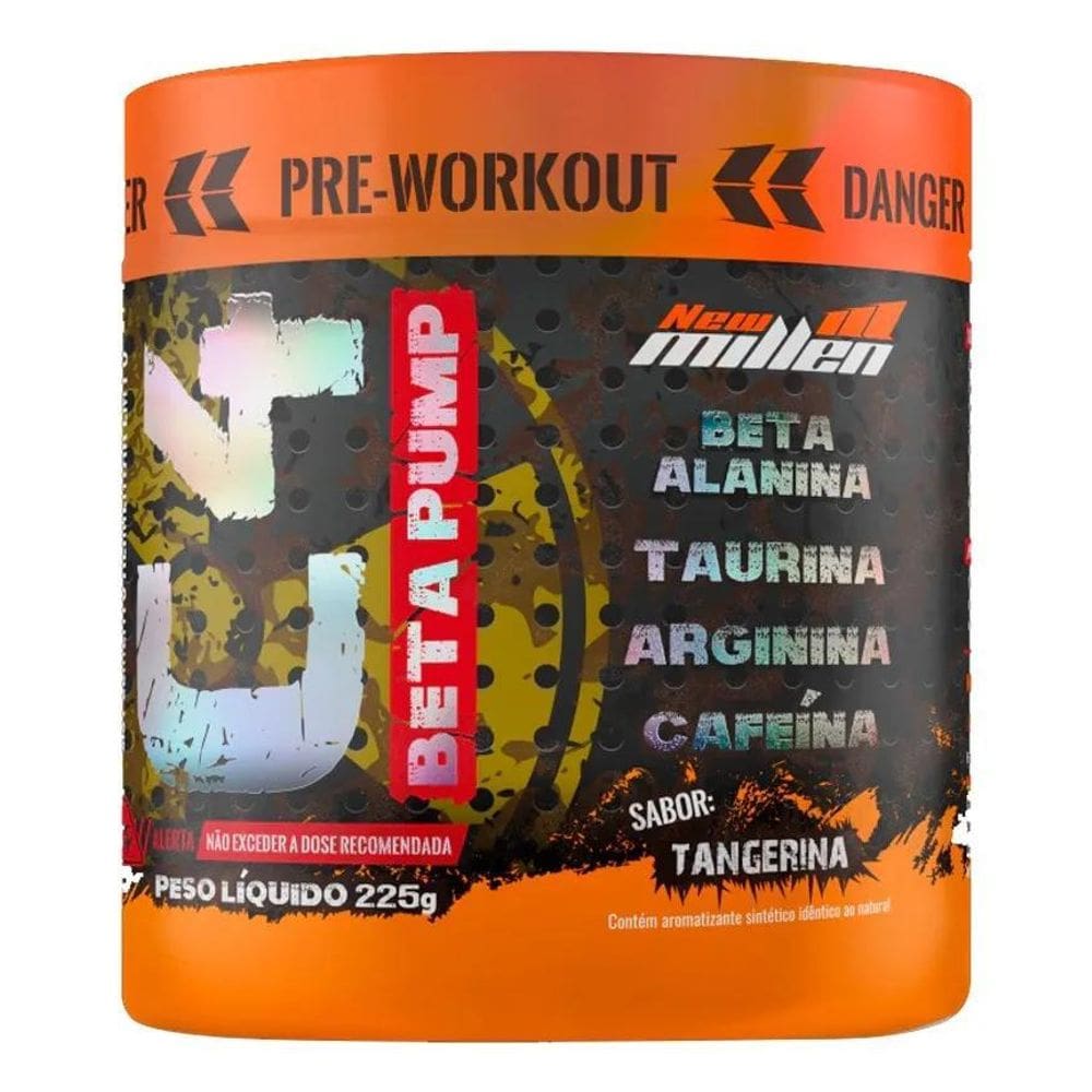 2X Pré Treino C4 Beta Pump 225 Grs New Millen