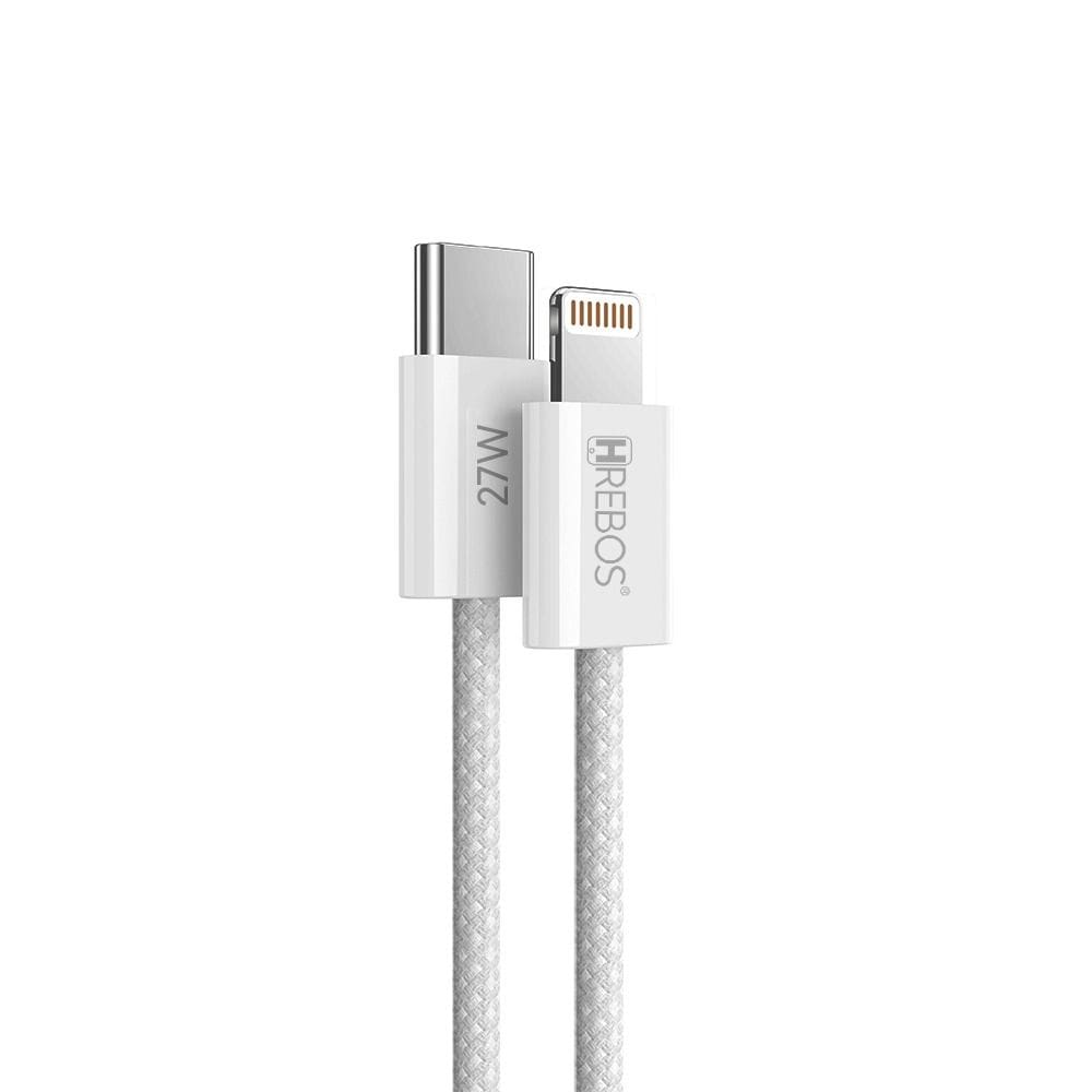 Cabo Pure Charge Usb-c Lightning 27w 1,5m Branco Cb-385i Branco