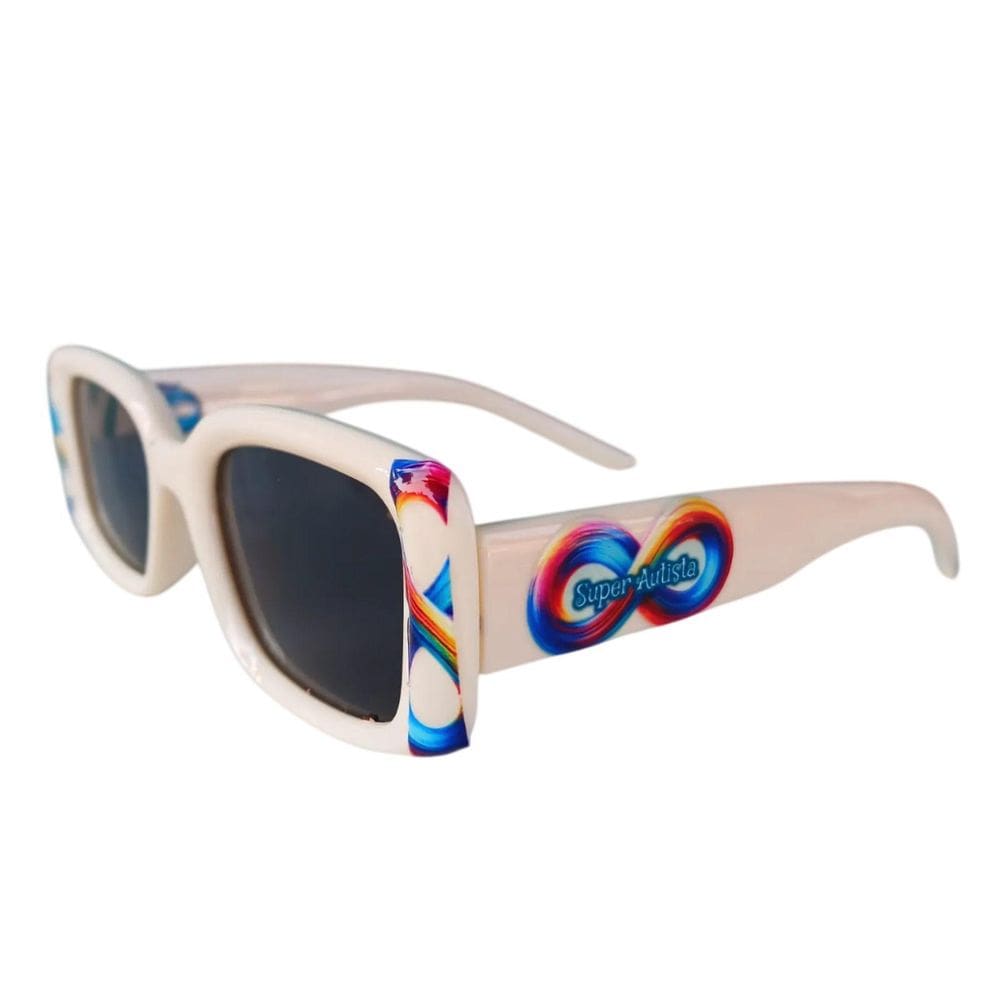 Óculos Escuro Proteção Visual Para Autistas Infinity Cream