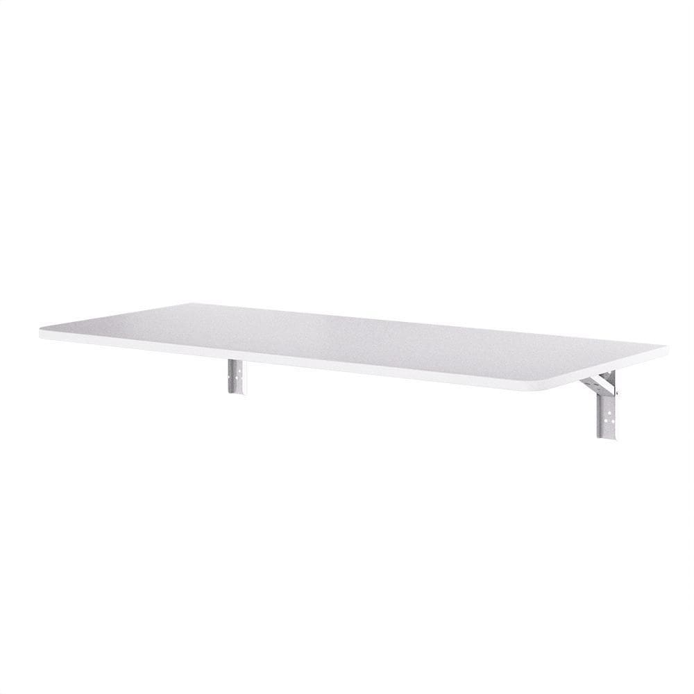 Mesa Dobrável Retrátil De Parede Branco 90X40 Articulada