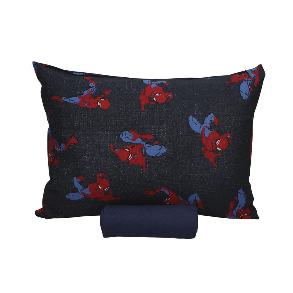 Jogo Lençol Homem Aranha 100% Algodão Spider Solteiro 2