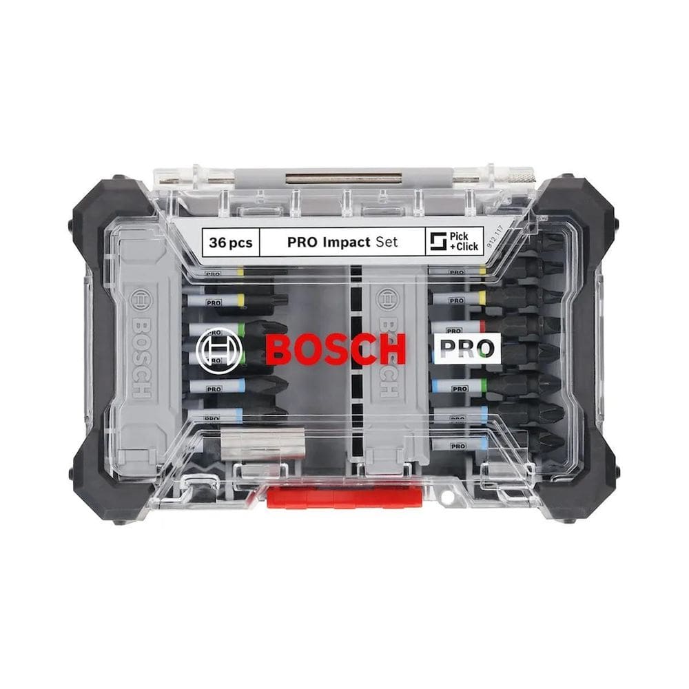 Jogo Bits E Soquetes Pro Impact 36Unidades 2608522517 Bosch