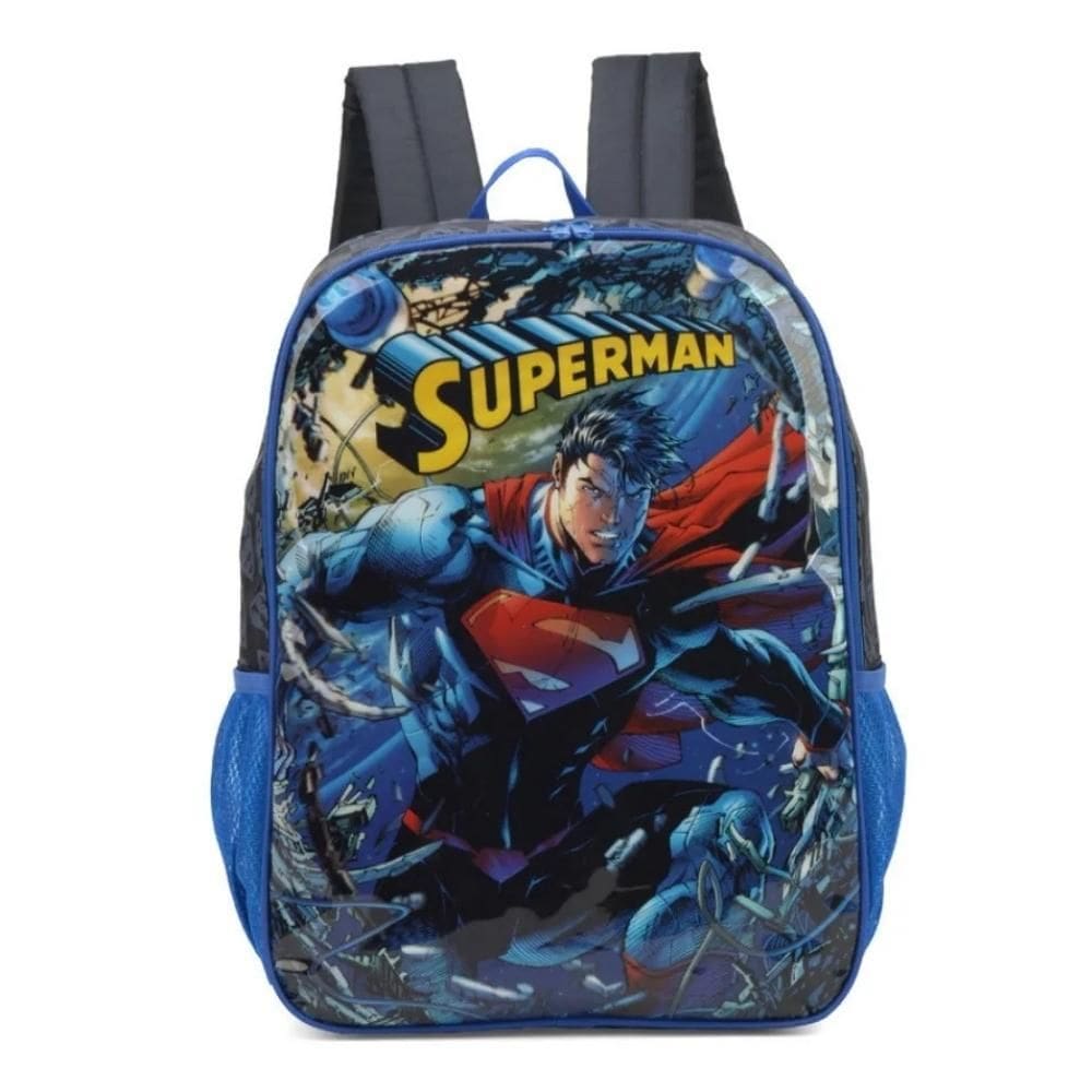 Mochila De Costas Escolar Infantil Super Homem - Superman