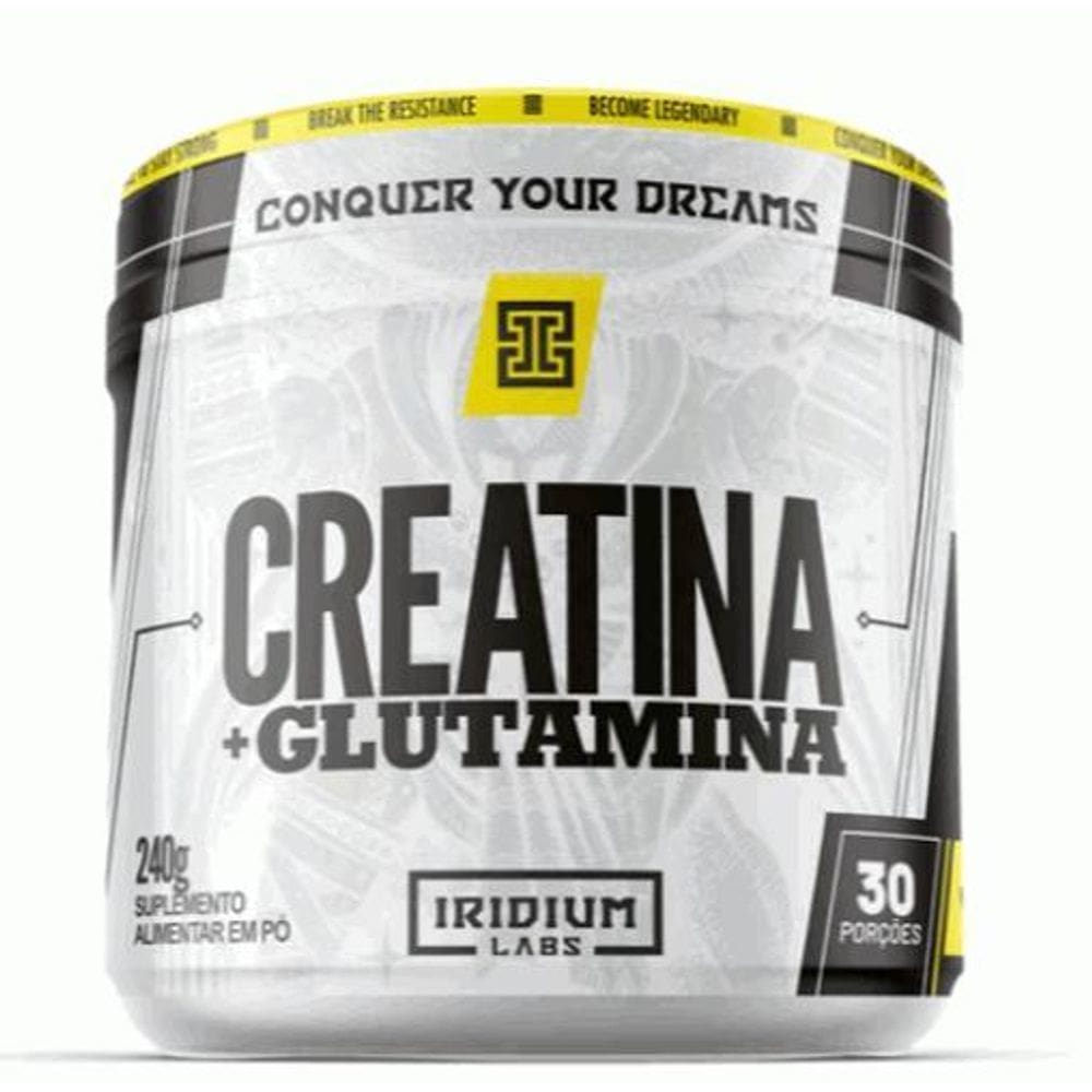 Creatina + Glutamina 240G Iridium Labs