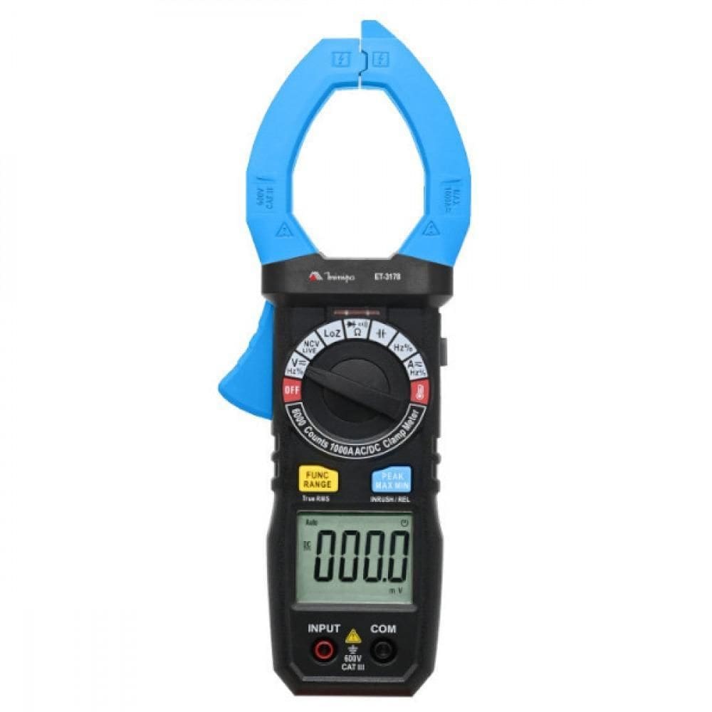 Alicate Amperímetro Digital 1000A True Rms Ac Catiii Minipa