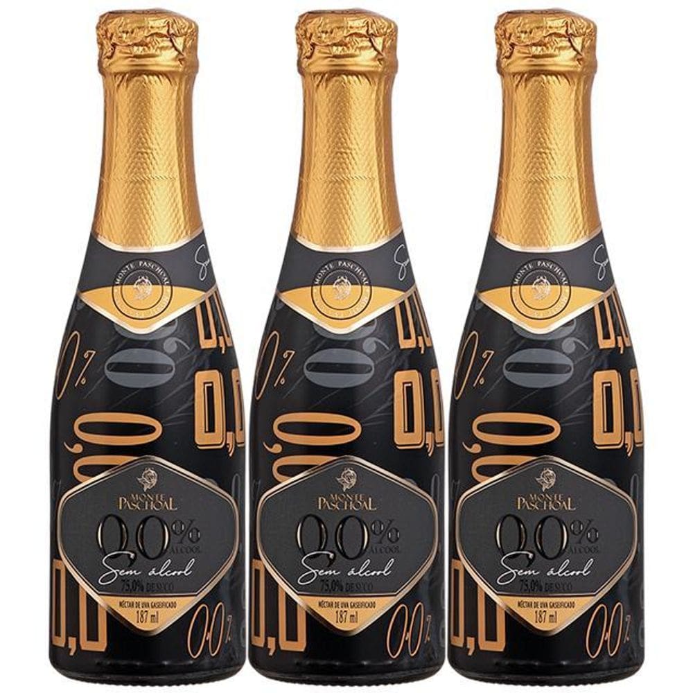 Combo De Mini Gaseificados 0,0% Monte Paschoal - 03 Un