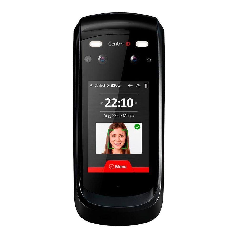 Coletor De Marcações Idface Ponto Control Id Preto Bivolt