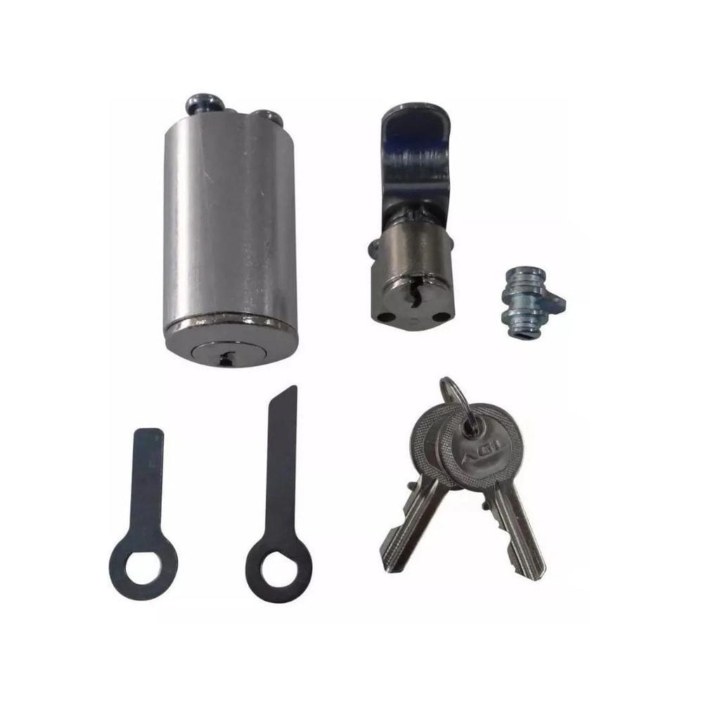 Cilindro Miolo Reposição Para Fechadura Elétrica Agl 65Mm
