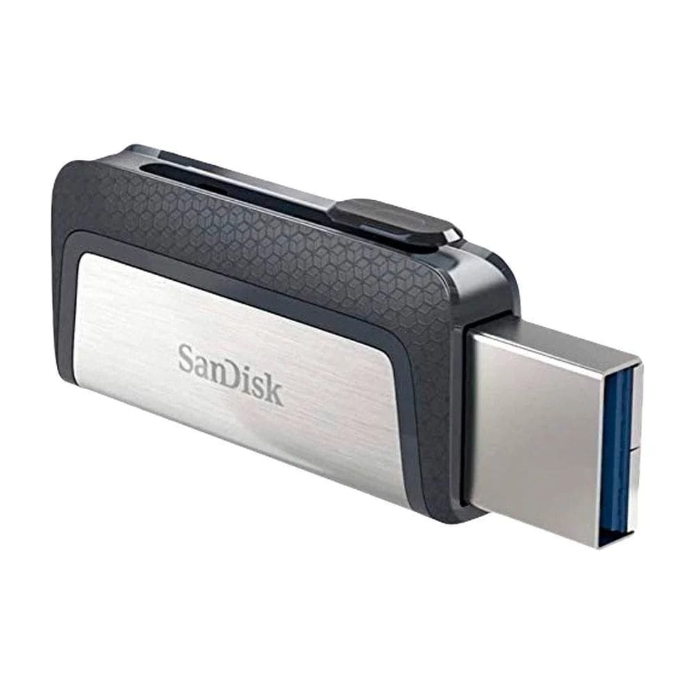 Pendrive Sandisk Ultra Dual Drive Go 64gb Usb-c Usb-a 3.1 Cinza Sandisk
