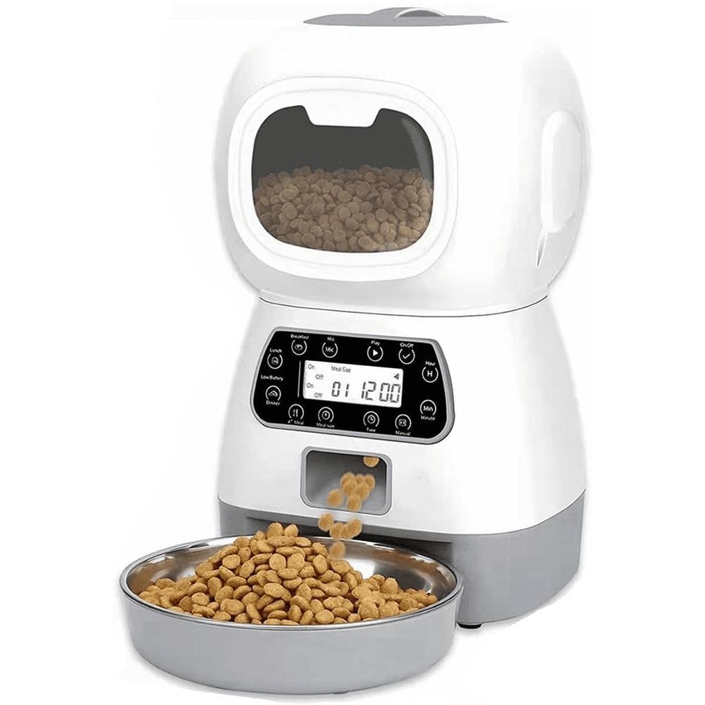 Alimentador Comedouro Automático Cães Gatos Pet Programável