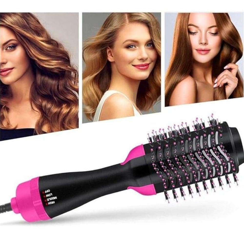 Escova Secadora Seca Alisa Modela Modeladora