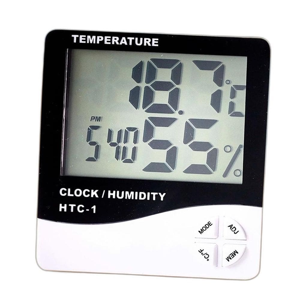 Higrômetro Digital Medidor De Umidade E Temperatura
