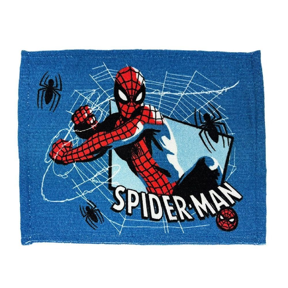 Toalha De Lancheira Aveludada 28X40Cm Homem Aranha Lepper