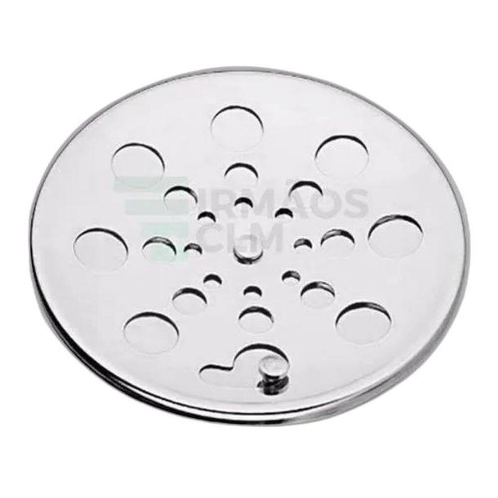 2X Ralinho Em Inox Para Banheiro Redondo 10X10 Anti Ferrugem