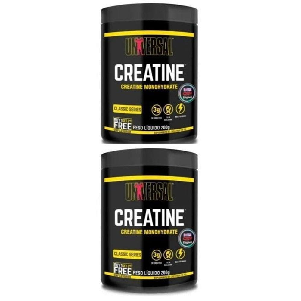 Creatine Monohydrate Combo 200G+200G - Padrão: Único