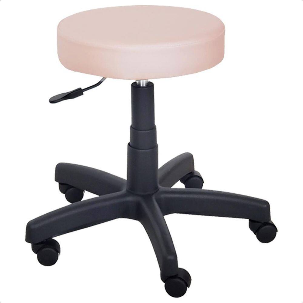 Cadeira Mocho Banqueta Giratório Regulagem Pistão Gás Rosê